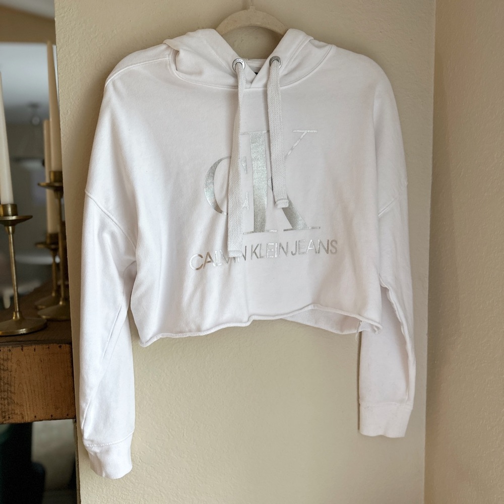 Calvin Klein cropped sweatshirt